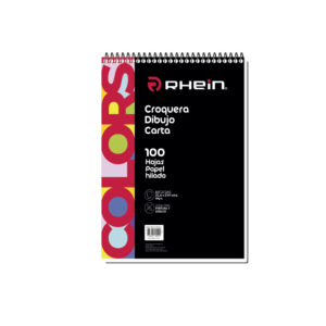 CROQUERA DE DIBUJO RHEIN CARTA 21,6X27,9M