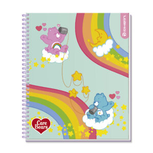 CUADERNO RHEIN UNIV CARE BEARS 100 HOJAS 7MM