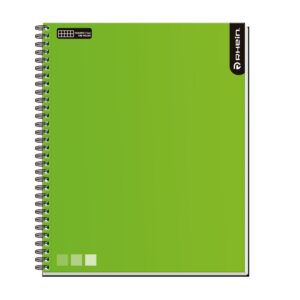 CUADERNO RHEIN UNIV ONE COLOR 100 HOJAS 7MM VERDE