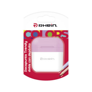 SACAPUNTA RHEIN TRENDY DOBLE CON DEPÓSITO BLISTER