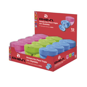 SACAPUNTA RHEIN MAXI TRIPLE CON DEPÓSITO Y TAPA