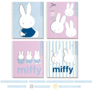 CUADERNO SUPER CLASS 1/2 OFICIO MIFFY 120 HOJAS RHEIN