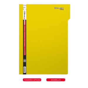 CARPETA VINIL PIGMENTADA OFICIO AMARILLO RHEIN